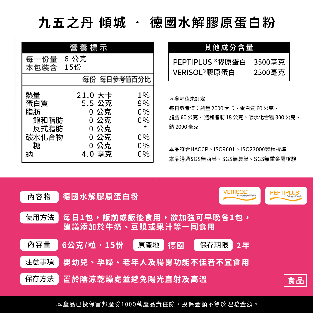 傾城．德國水解膠原蛋白粉